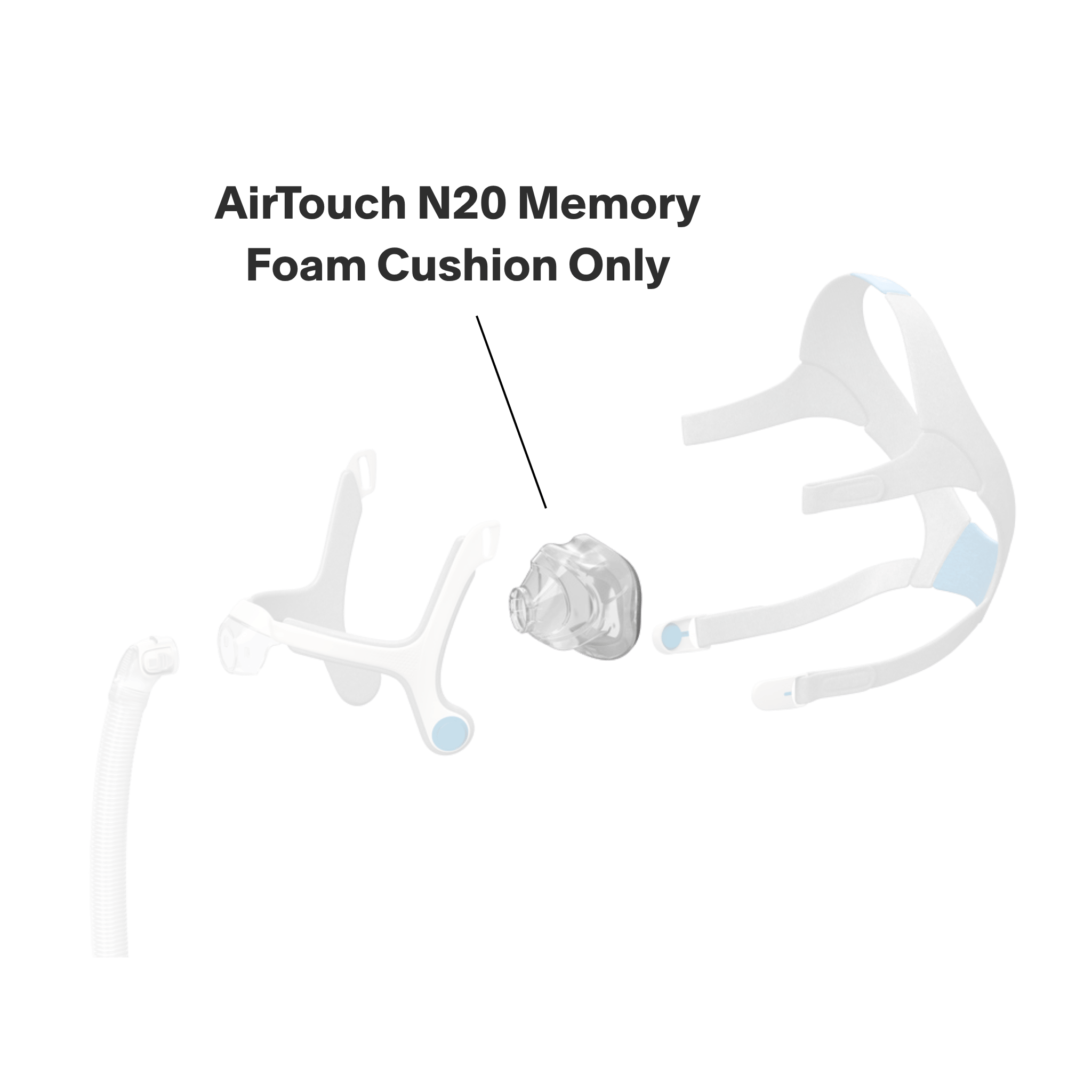 AirTouch N20 Memory Foam Cushion
