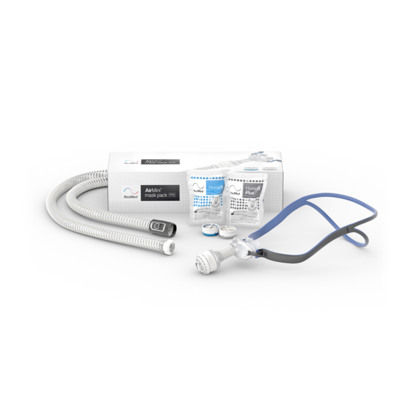 ResMed AirFit™ P10 Nasal Pillow CPAP Mask Complete System with AirMini™ Setup Pack