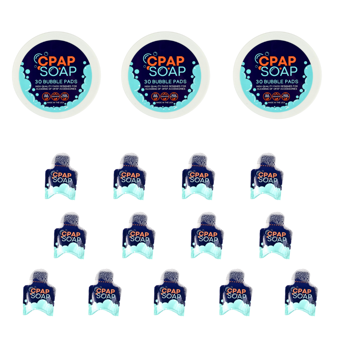 CPAP Soap Bubble Pads + Packets