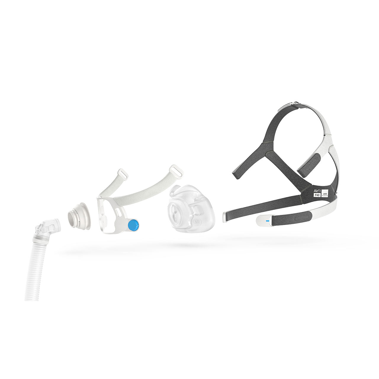 Resmed AirFit™ F40 Full Face CPAP Mask - Complete System
