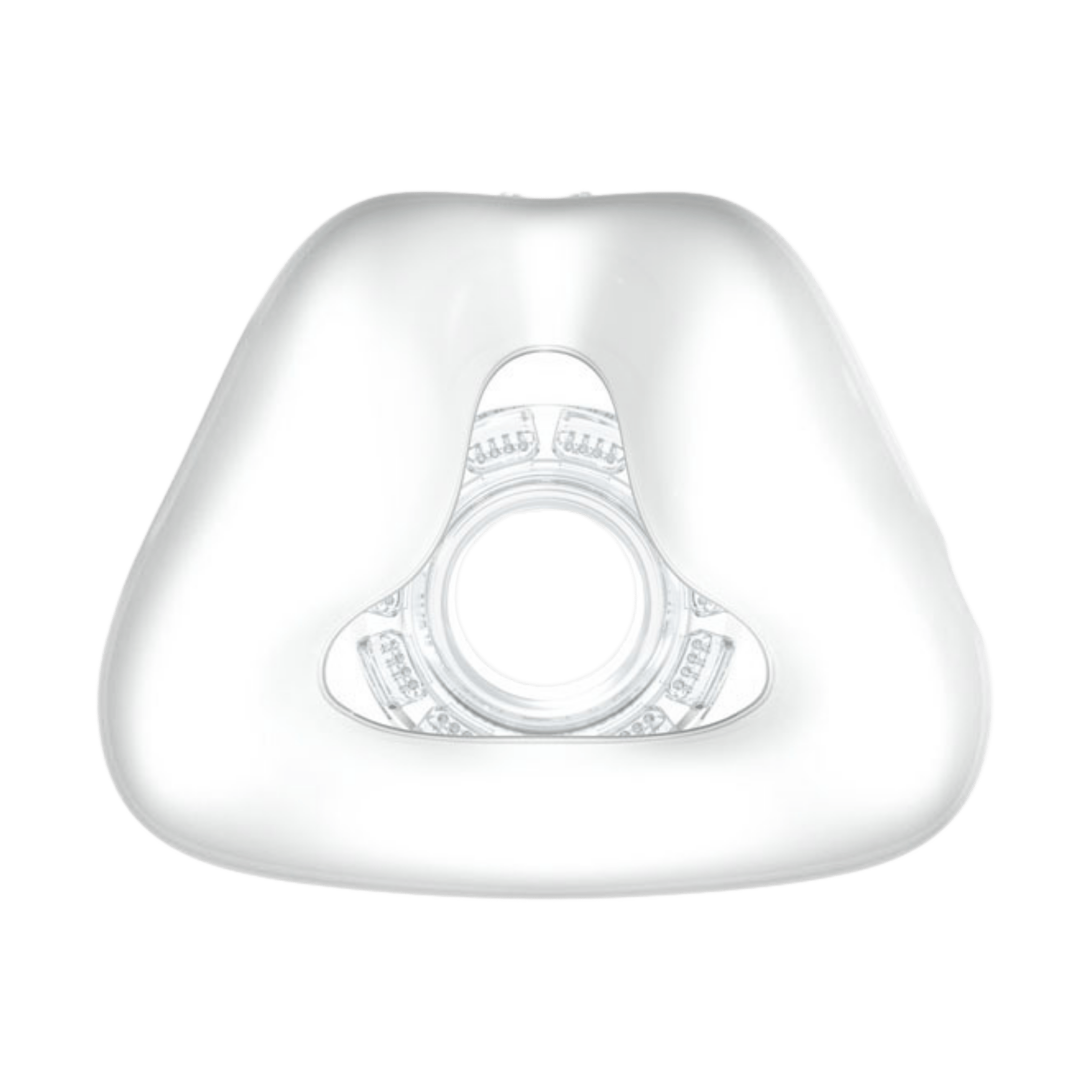 closeup of mirage fx cushion showing the side that touches the wearer's face