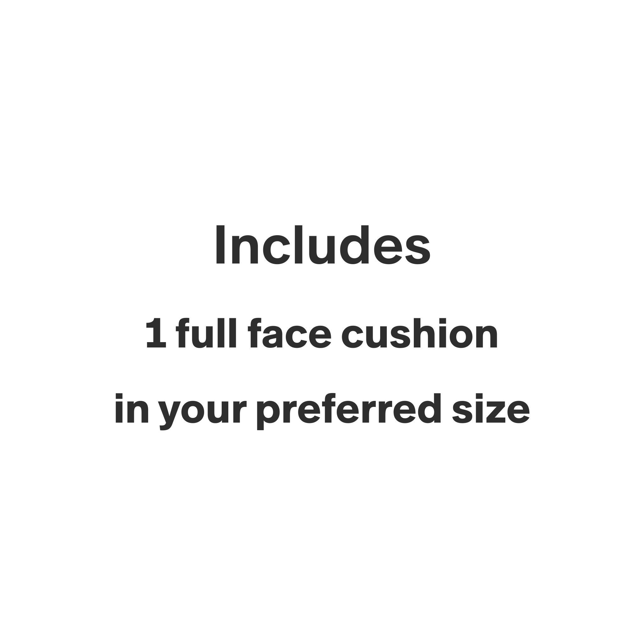 Cushion for Simplus Full Face CPAP Mask