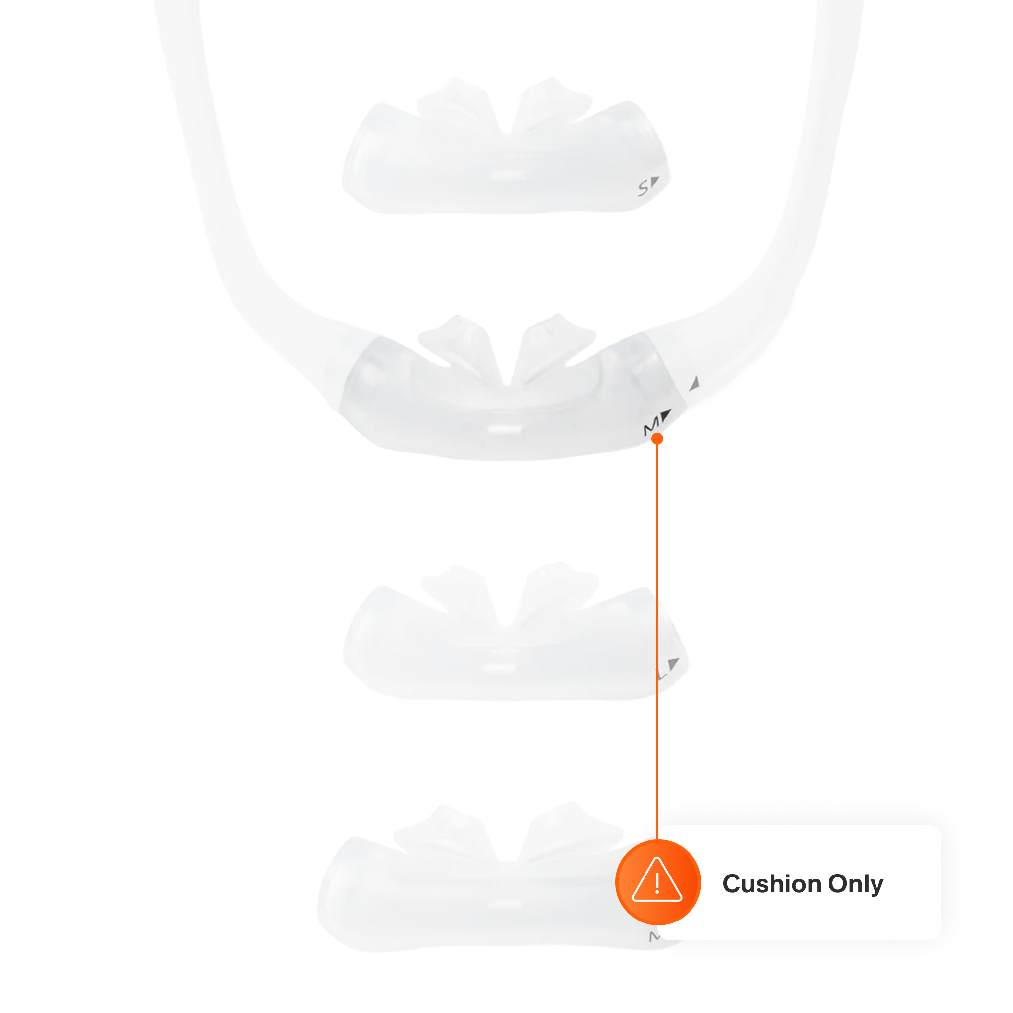 Replacement DreamWear Silicone Nasal Pillow