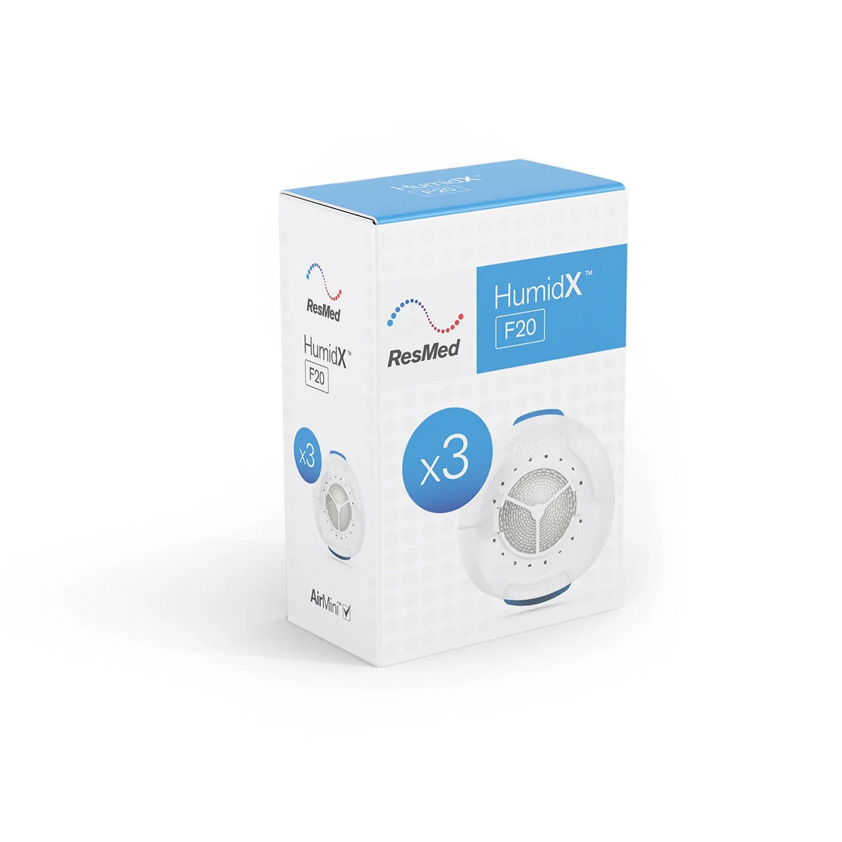 ResMed HumidX™ F20 Waterless Humidifier Cartridges for F20 CPAP Mask