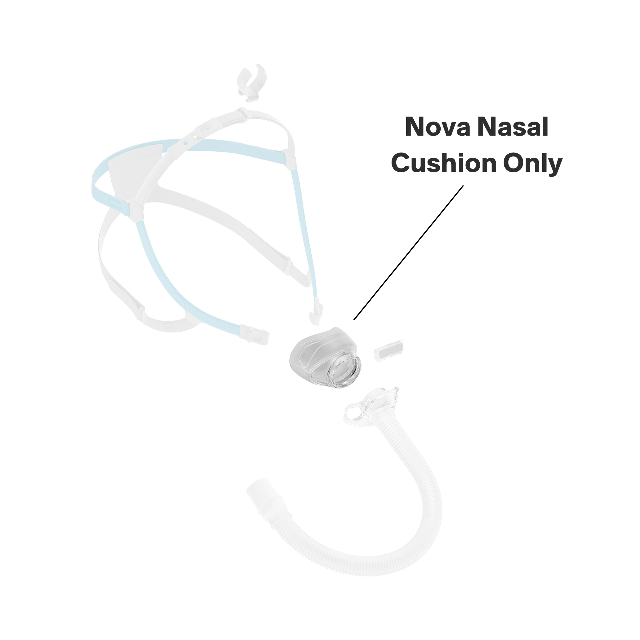 this purchase only includes a replacement cushion for the Nova Nasal CPAP Mask